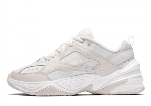 nike m2k tekno white beige